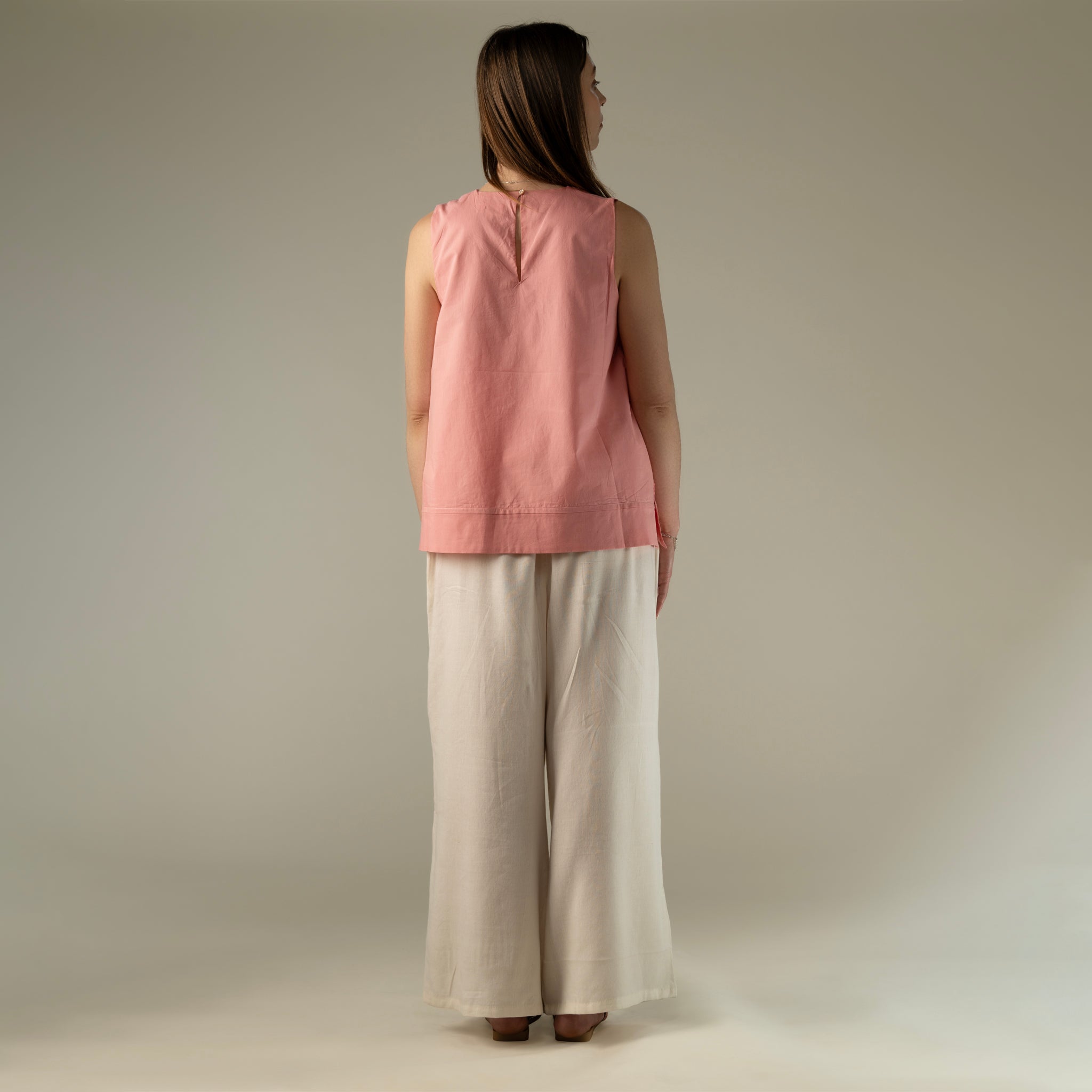 Ace Sleeveless V-Neck Top